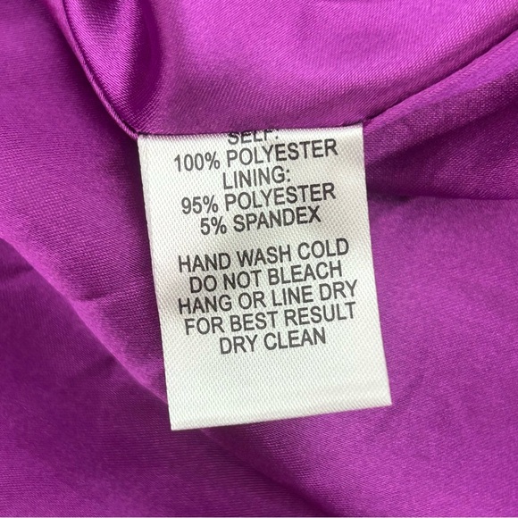 LULUS Bombshell Magenta Off-the-Shoulder Wrap Dress - Picture 8 of 9